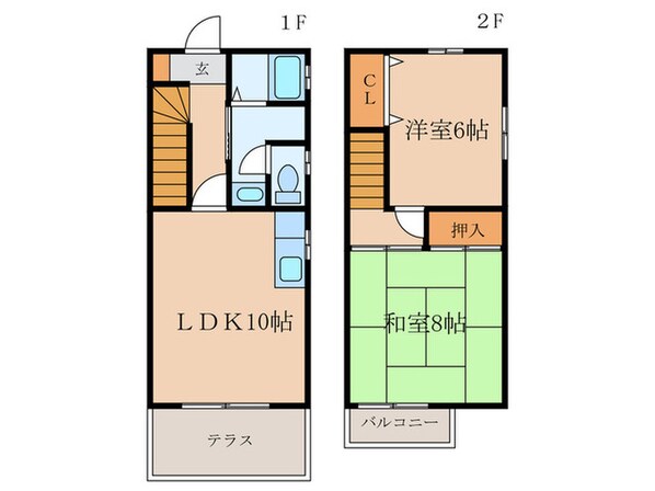 ジュンパティー森宮の物件間取画像